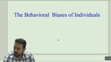 4.The Behavioral Biases of Individuals [2022] | check the chapter 02