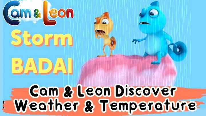 Cam & Leon Discover Weather and Temperature | Cam & Leon | Funny Cartoon | Cartoon for Kids