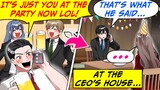 My Boss Canceled the Year-End Party Last Minute! But Our CEO Set Up the Party…[RomCom Manga Dub]