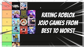 Ranking Roblox JoJo Games From BEST to WORST!