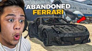 Lumang ABANDONED FERRARI - NASA JUNKSHOP LANG |  GTA V Roleplay