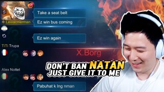 Take a seat belt! Ez win bus driving!! | Mobile Legends natan