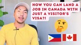 FROM VISTOR TO WORKER NOW EXTENDED BY 2 years | PINOY CANADA