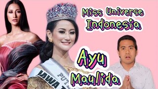 MISS UNIVERSE INDONESIA 2020 AYU MAULIDA | PINOY FAN REACTION