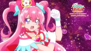 「デリシャスパーティ♡プリキュア」キュアプレシャス へんしんシーン