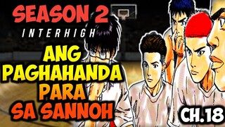 CHAPTER- 18 - SLAMDUNK SEASON 2 INTERHIGH |  TAGALOG MANGA REVIEW