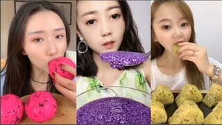 Thánh Ăn Đá Lạnh Như Ăn Kẹo Ngọt, Ăn Trái Cây Bộc Chocola - ASMR Ice Crunchy Eating sound#16