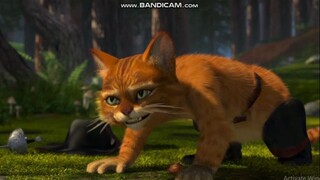 Shrek 2 - Shrek and Donkey meet Puss Scene