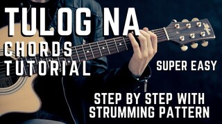 TULOG NA by Sugarfree Acoustic Guitar Chords Tutorial + lesson for beginners / experts