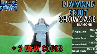 *NEW* DIAMOND FRUIT FULL SHOWCASE + 2 NEW CODES IN BLOX FRUITS