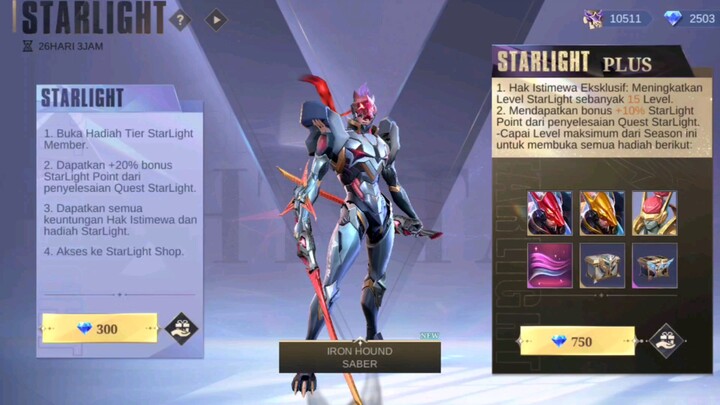 SABER SKIN TERBARU REVAMP