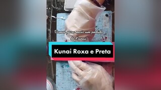 Pedido de Kunai personalizada! Kunai lojaonline resinadf jeitoninja naruto kunaideresina otaku marc