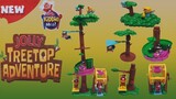 October 2019 Jollibee Jolly Treetop Adventure - Complete Set of 5 Toys