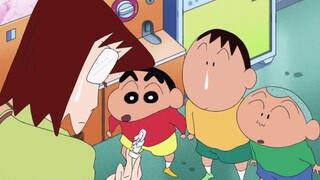 Crayon Shin-chan: Mr. Ueo is a fan of gashapon toys, the female snowman is too tempting, but the end