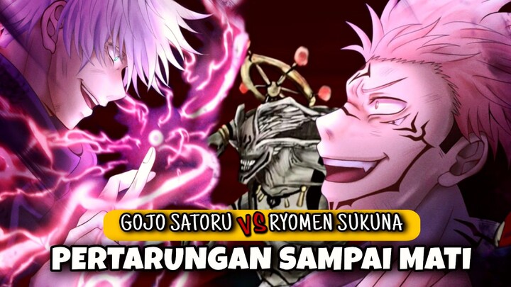 GOJO VS SUKUNA PERTARUNGAN SAMPAI MATI | JUJUTSU KAISEN