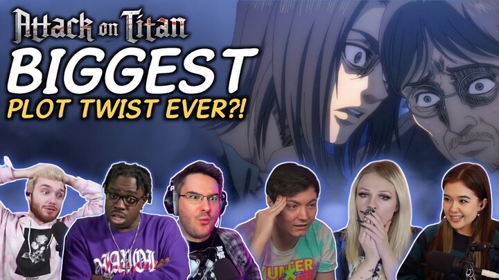 Eren Manipulates Grisha Attack On Titan Season 4 Episode 20 Reaction Compilation