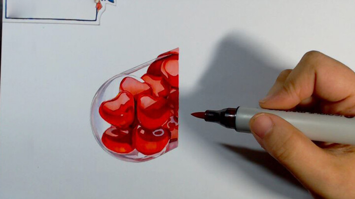 ใช้วิธีการพรินต์ 3D วาดแคปซูลหัวใจ