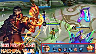 THE FLAME HASHIRA OF MLBB, VALIR | THE WORLD OF FLAMES IS VALIR'S DOMAIN! | BEST BUILD 2023 ~ MLBB