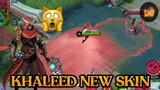 KHALEED NEW SKIN SURVEY 😱 [60 FPS] | Mobile Legends: Bang Bang!