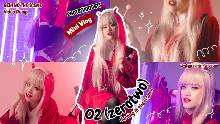 02 (Zerotwo) - Darling In The Franxx Photoshoot Mini Vlog | CHERIE 🍒