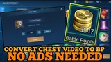 CLAIM VIDEO CHEST IN ONE CLICK | No Ads | Mobile Legends Bang Bang | MR.INQUIX