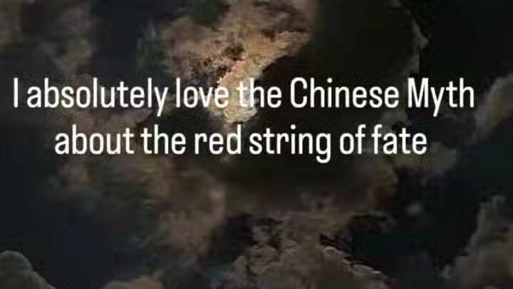 red string of fate Chinese myth ❤✨