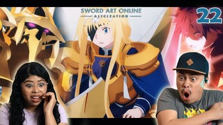 KIRITO GOES BERSERK! CARDINAL ARRIVES | Sword Art Online Season 3 Episode 22 Reaction