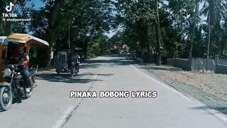 Bobong lyrics