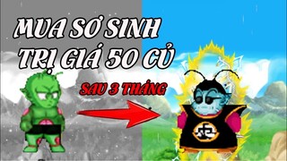 Ngọc Rồng Online - Sự Thay Đổi Của Nick Sơ Sinh Trị Giá 50 Triệu VNĐ Sau 3 Tháng Cày Cuốc !