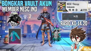 BONGKAR VAULT AKUN MEMBER GUILD NESC IND?! RASIO KD NYA NGERII?! BUNDLE GRATISAN SEMUA