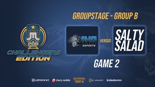 JNA Esports vs Salty Salad Game 2 Just ML Challenger's Edition Day 5 (BO3) | Mobile Legends