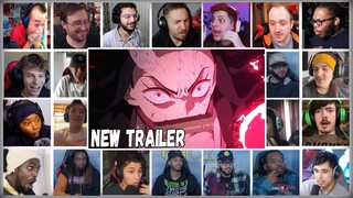 [20+ Reactions] Demon Slayer: Kimetsu no Yaiba Swordsmith Village Arc Trailer Mega Reaction Mashup