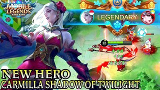 Next New Hero Carmilla Gameplay - Mobile Legends Bang Bang