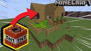 Cần bao nhiêu quả TNT mới có thể phá vỡ những ngôi nhà này trong Minecarft !!!???|Minecraft GainG