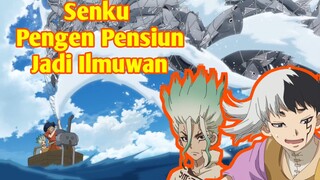 Senku Pengen Pensiun Jadi Ilmuwan