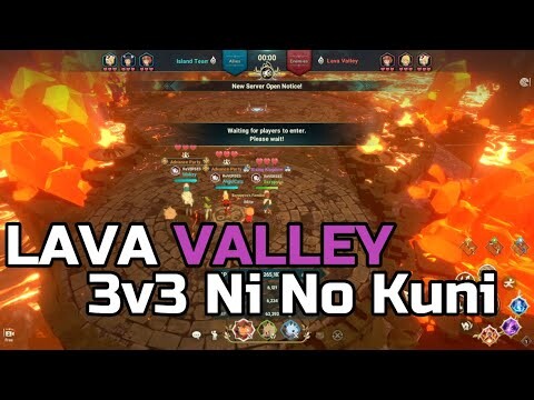 Lava Valley 3v3 Match - Ni no kuni Sand Taurus Server (first time)