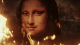 Monalisa Painting | Glass Onion A Knives Out Mystery