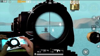 PUBG Mobile | Show thao tác tay 5 ngón + Gyroscope | Dùng miệng cắn camera nên sấy sẽ ko chính xác