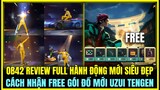 (Free Fire) OB42 Review Full Hành Động Mới Siêu Đẹp Siêu Xịn, Cách Nhận FREE Gói Đồ Mới Uzui Tengen