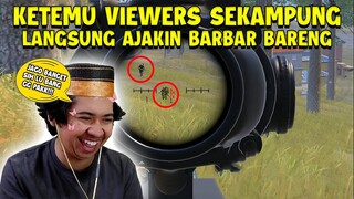 KETEMU VIEWERS RANDOM!! TERNYATA SEKAMPUNG SAMA GUE DONG!! LANGSUNG AJAKIN BAR BAR!!!  | PUBG Mobile