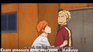 Exam pressure gets to everyone _ Haikyuu