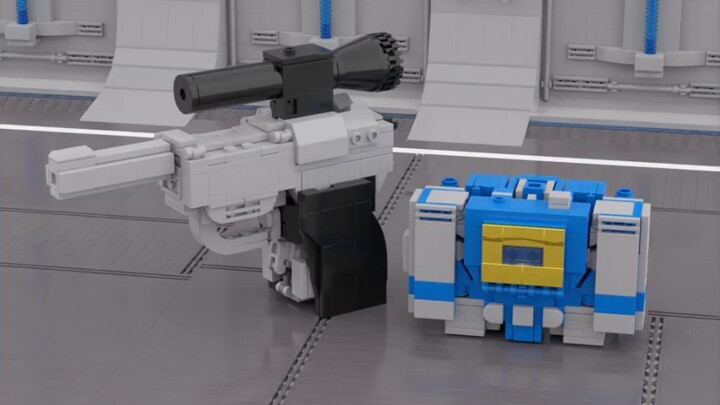 Koleksi! Soundwave dan Megatron oleh LEGO Architect