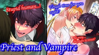 【BL Anime】A vampire and a priest in a forbidden relationship. 【Yaoi】