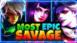 Most Epic Savage Moments 2021 | Savage Compilations | Mobile Legends