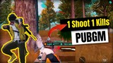 1 Shoot 1 Kills PUBGM HIGHLIGHT