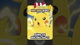 Bạn có biết chiêu thức Điện 100 Ngàn Volt của Pikachu vô cùng ĐÁNG SỢ | PAG Center Pokemon #shorts