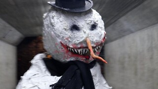 THE SCARY SNOWMAN PRANK 4K-จูเลียน เมจิก