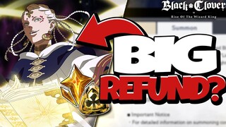 POTENTIAL COMPENSATION & REFUND ON LICHT STEP-UP BANNER?! ASIA PLAYERS, WAIT! - Black Clover Mobile