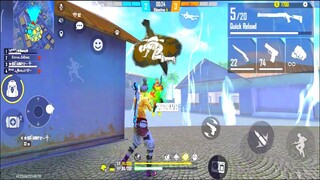 CS RENKED | GAMEPLAY | M1014 | GOLDEN SHADE BUNDLE | FREE FIRE CLASH SQUAD RENKED | TAKE AND GAMING