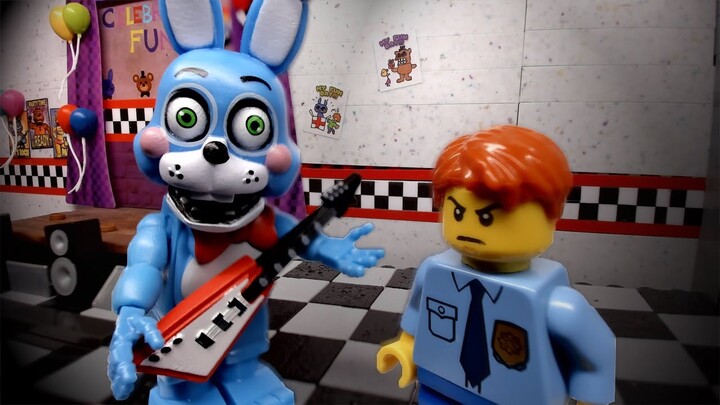 The Bonnie Song FNAF 2 Lego Stopmotion Animation Music Video Part 1